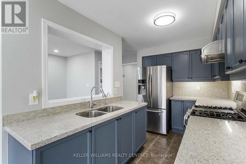 20 Parisian Road, Brampton, ON - Indoor Photo Showing Kitchen With Stainless Steel Kitchen With Double Sink With Upgraded Kitchen