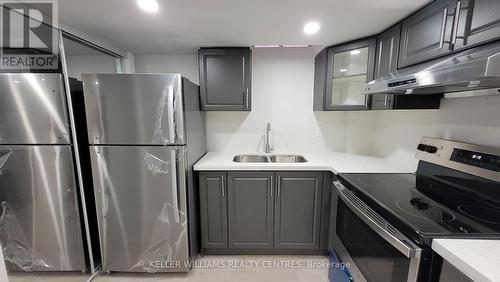 20 Parisian Road, Brampton, ON - Indoor Photo Showing Kitchen With Stainless Steel Kitchen With Double Sink