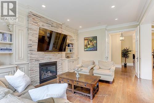 2 Sorrel Court, Toronto, ON - Indoor Photo Showing Living Room With Fireplace