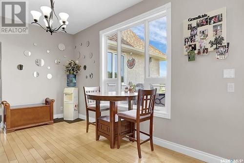 280 Hanley Crescent, Edenwold Rm No. 158, SK - Indoor Photo Showing Dining Room