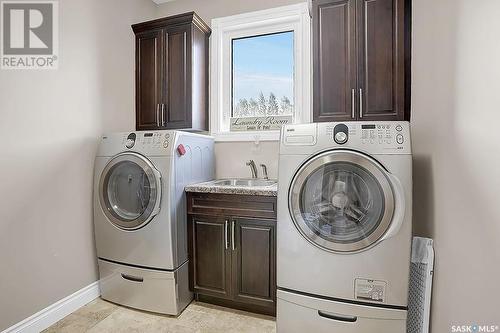 280 Hanley Crescent, Edenwold Rm No. 158, SK - Indoor Photo Showing Laundry Room