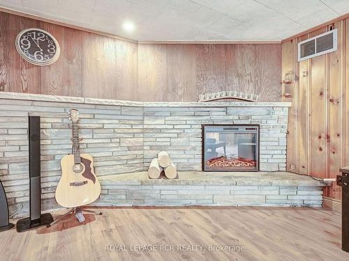 69 Town Line, Orangeville, ON - Indoor Photo Showing Other Room With Fireplace