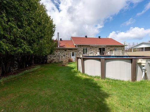 ExtÃ©rieur - 8 Ch. Des Lacs, Wotton, QC - Outdoor With Above Ground Pool With Backyard