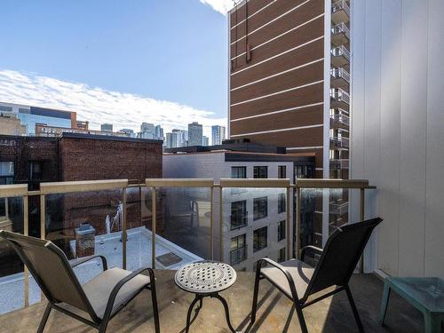 Balcon - 505-1455 Rue Towers, Montréal (Ville-Marie), QC - Outdoor With Balcony