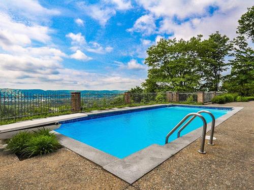 Pool - 1485 Rue Des Quatre-Saisons, Sainte-Adèle, QC - Outdoor With In Ground Pool With View