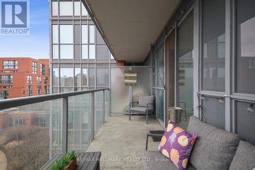 625 - 25 Cole Street, Toronto (Regent Park), ON - Outdoor With Balcony With Exterior