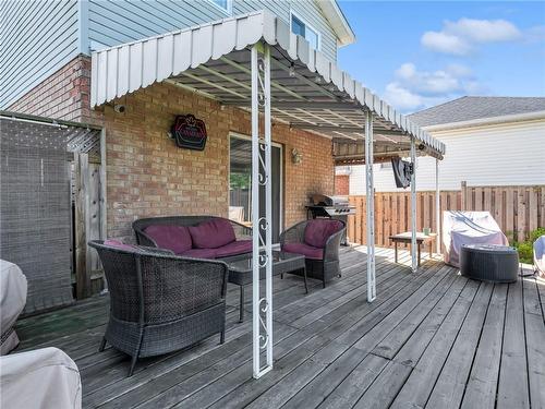 147 First Road W, Stoney Creek, ON - Outdoor With Deck Patio Veranda With Exterior