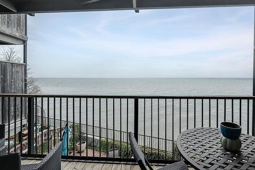 2136 Old Lakeshore Road|Unit #10, Burlington, ON - Outdoor With Body Of Water With Balcony