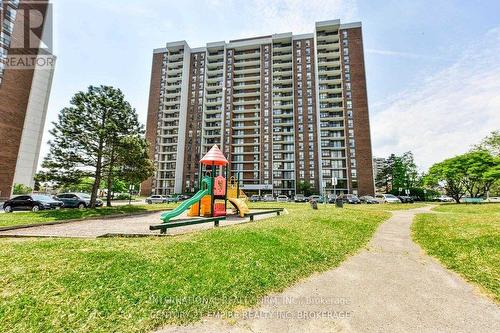 1104 - 17 Knightsbridge Road, Brampton, ON - Outdoor With Balcony With Facade