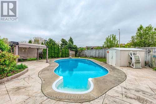 489 Winfield Terrace, Mississauga, ON - Outdoor With In Ground Pool With Deck Patio Veranda With Backyard