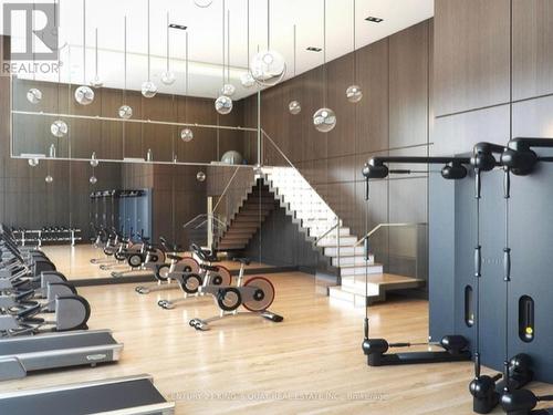 1002 - 17 Bathurst Street, Toronto, ON - Indoor Photo Showing Gym Room