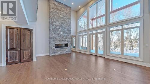 11 Warbler Way, Oro-Medonte, ON - Indoor Photo Showing Other Room With Fireplace