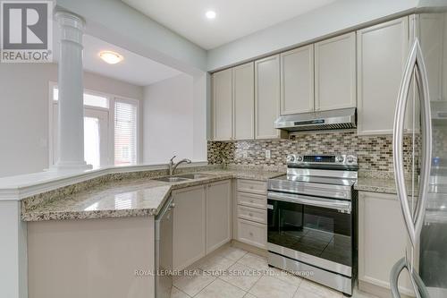 Upper - 1327 Weir Chase, Mississauga, ON - Indoor Photo Showing Kitchen With Double Sink