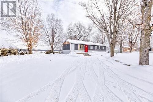 Winter scene from the front entrance - 1142 Barryvale Road, Calabogie, ON - Outdoor