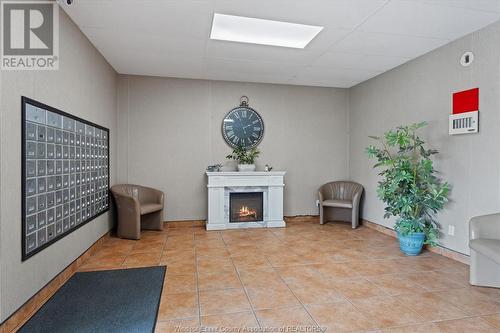 6574 Thornberry Court Unit# 182, Windsor, ON - Indoor With Fireplace