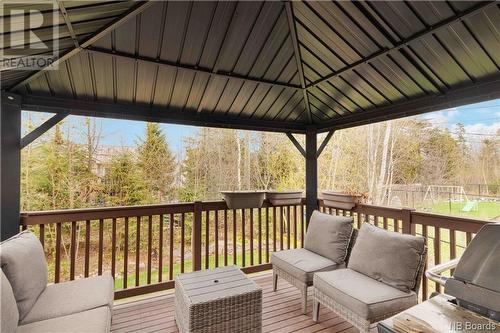 60 Weavers Way, Fredericton, NB - Outdoor With Deck Patio Veranda With Exterior