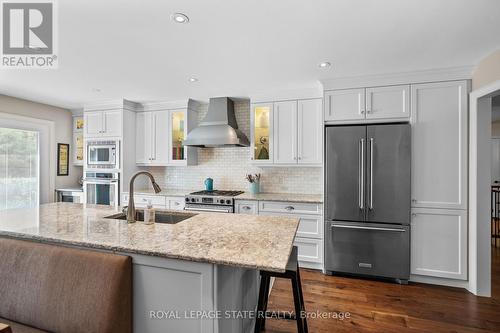 251 Foxridge Drive, Hamilton, ON - Indoor Photo Showing Kitchen With Upgraded Kitchen