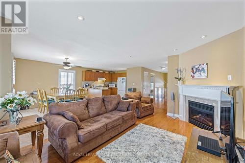 6 Rose Valley Way, Wasaga Beach, ON - Indoor Photo Showing Living Room With Fireplace