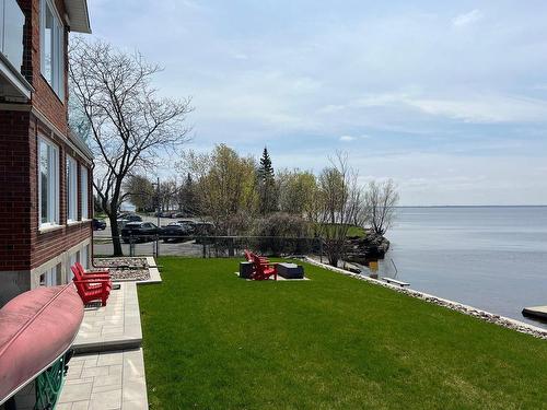 Backyard - 2A Av. St-Joachim, Pointe-Claire, QC - Outdoor With Body Of Water