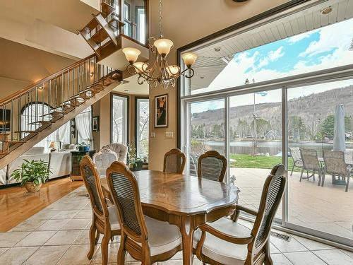 Dining room - 41 Ch. Thibault, Saint-Donat, QC - Indoor Photo Showing Dining Room