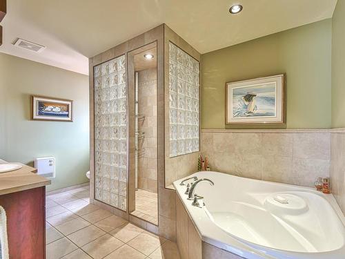 Ensuite bathroom - 41 Ch. Thibault, Saint-Donat, QC - Indoor Photo Showing Bathroom