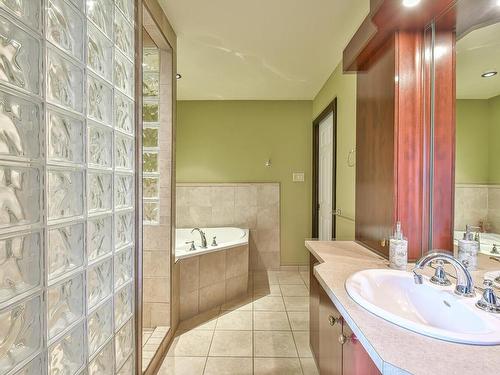 Ensuite bathroom - 41 Ch. Thibault, Saint-Donat, QC - Indoor Photo Showing Bathroom