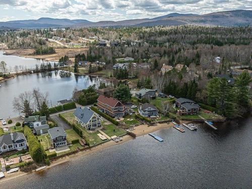 Aerial photo - 41 Ch. Thibault, Saint-Donat, QC - Outdoor With Body Of Water With View