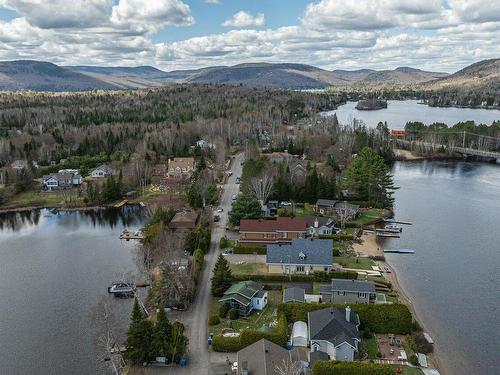 Aerial photo - 41 Ch. Thibault, Saint-Donat, QC - Outdoor With Body Of Water With View