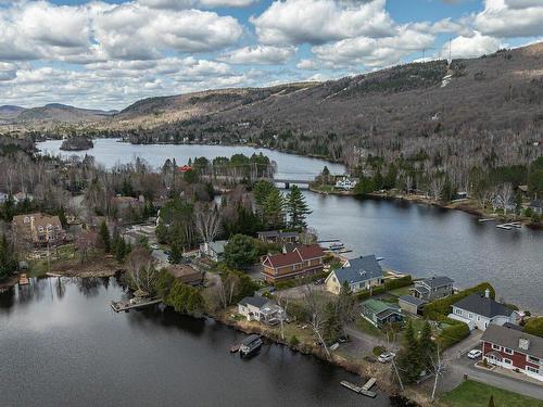 Aerial photo - 41 Ch. Thibault, Saint-Donat, QC - Outdoor With Body Of Water With View