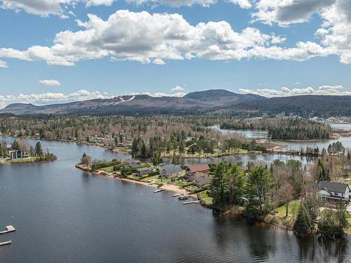 Aerial photo - 41 Ch. Thibault, Saint-Donat, QC - Outdoor With Body Of Water With View