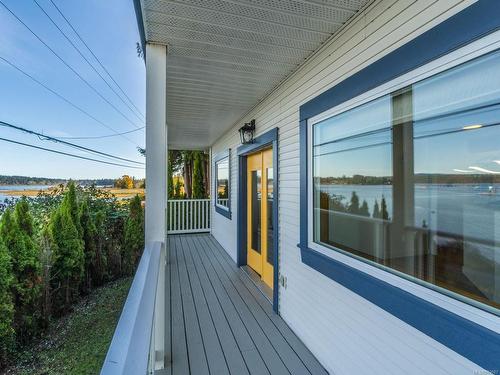 7403 Island Hwy South, Fanny Bay, BC - Outdoor With Body Of Water With Deck Patio Veranda With Exterior