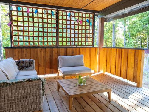 868 Elina Rd, Ucluelet, BC - Outdoor With Deck Patio Veranda With Exterior