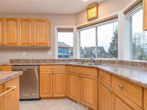 365 4Th Ave Exten, Ladysmith, BC - Indoor Photo Showing Kitchen With Double Sink