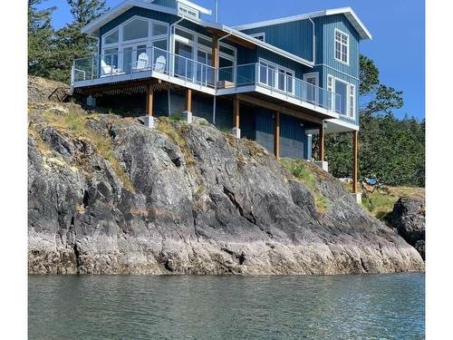 812 Sunset Pt, Sooke, BC - Outdoor With Body Of Water With Deck Patio Veranda