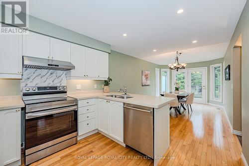 18 Carrington Place, Guelph, ON - Indoor Photo Showing Kitchen With Double Sink