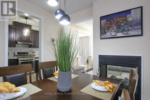 41 Speedwell Street, Brampton, ON - Indoor Photo Showing Dining Room With Fireplace