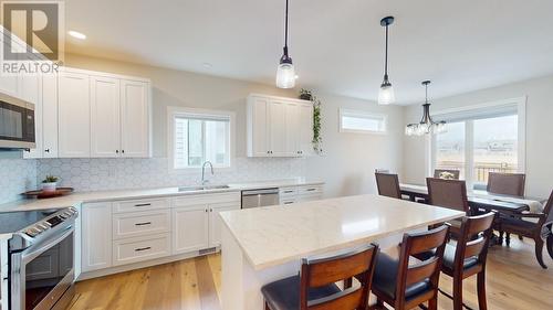 11031 112 Avenue, Fort St. John, BC - Indoor Photo Showing Kitchen With Upgraded Kitchen