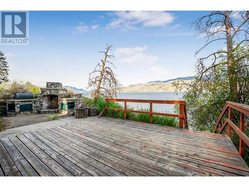 7178 Brent Road N, Peachland, BC - Outdoor With Body Of Water With Deck Patio Veranda