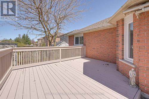 18 Brown Street, Barrie, ON - Outdoor With Deck Patio Veranda With Exterior