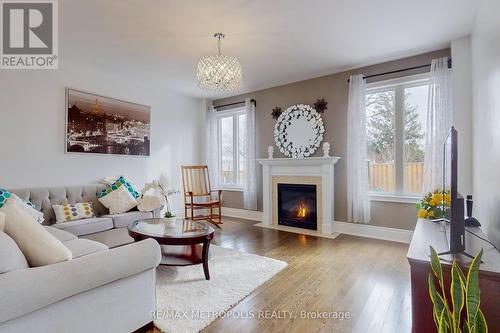 237 Pellatt Avenue, Toronto, ON - Indoor Photo Showing Living Room With Fireplace