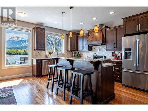 2103 Mary Hansen Place, Revelstoke, BC - Indoor Photo Showing Kitchen With Stainless Steel Kitchen With Upgraded Kitchen