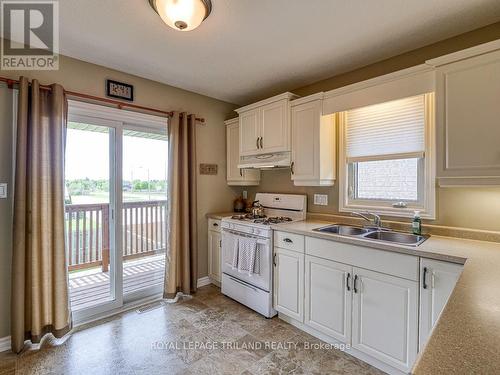 3 Park Place, Tillsonburg, ON - Indoor Photo Showing Kitchen With Double Sink
