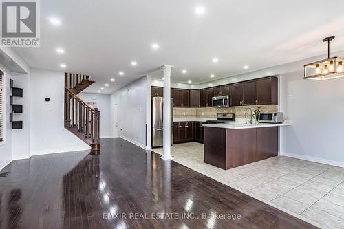 61 Bushmill Circle, Brampton, ON - Indoor Photo Showing Kitchen With Stainless Steel Kitchen With Upgraded Kitchen