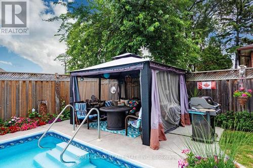 853 Sanok Drive, Pickering, ON - Outdoor With In Ground Pool