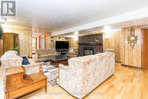 2866 20Th Sideroad, New Tecumseth, ON - Indoor Photo Showing Living Room With Fireplace