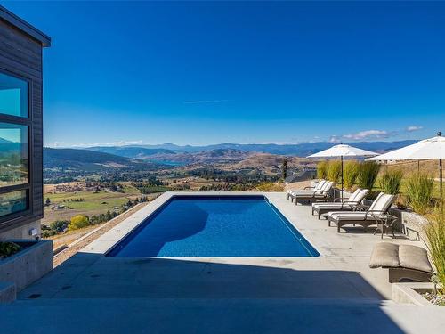 55 Ranchland Place, Coldstream, BC - Outdoor With In Ground Pool With View