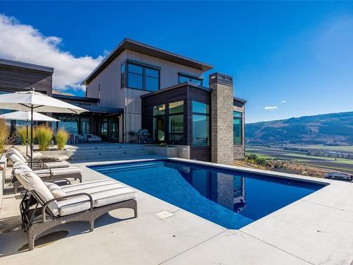 55 Ranchland Place, Coldstream, BC - Outdoor With In Ground Pool