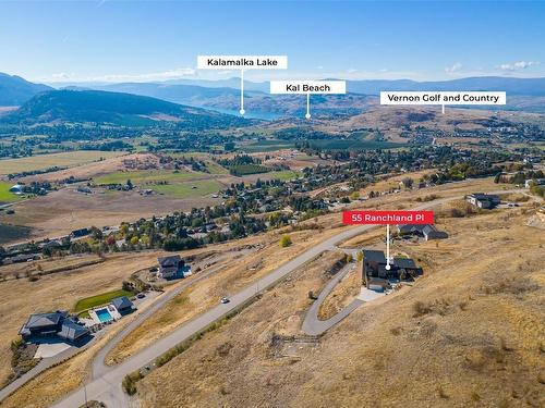 55 Ranchland Place, Coldstream, BC - Outdoor With View