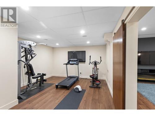 168 Skyland Drive, Kelowna, BC - Indoor Photo Showing Gym Room