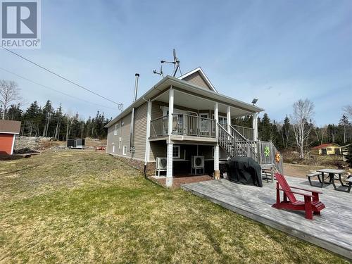 61 Crooked Lake Road, Badger, NL - Outdoor With Deck Patio Veranda